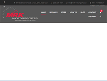 Tablet Screenshot of mrk-motorsports.com